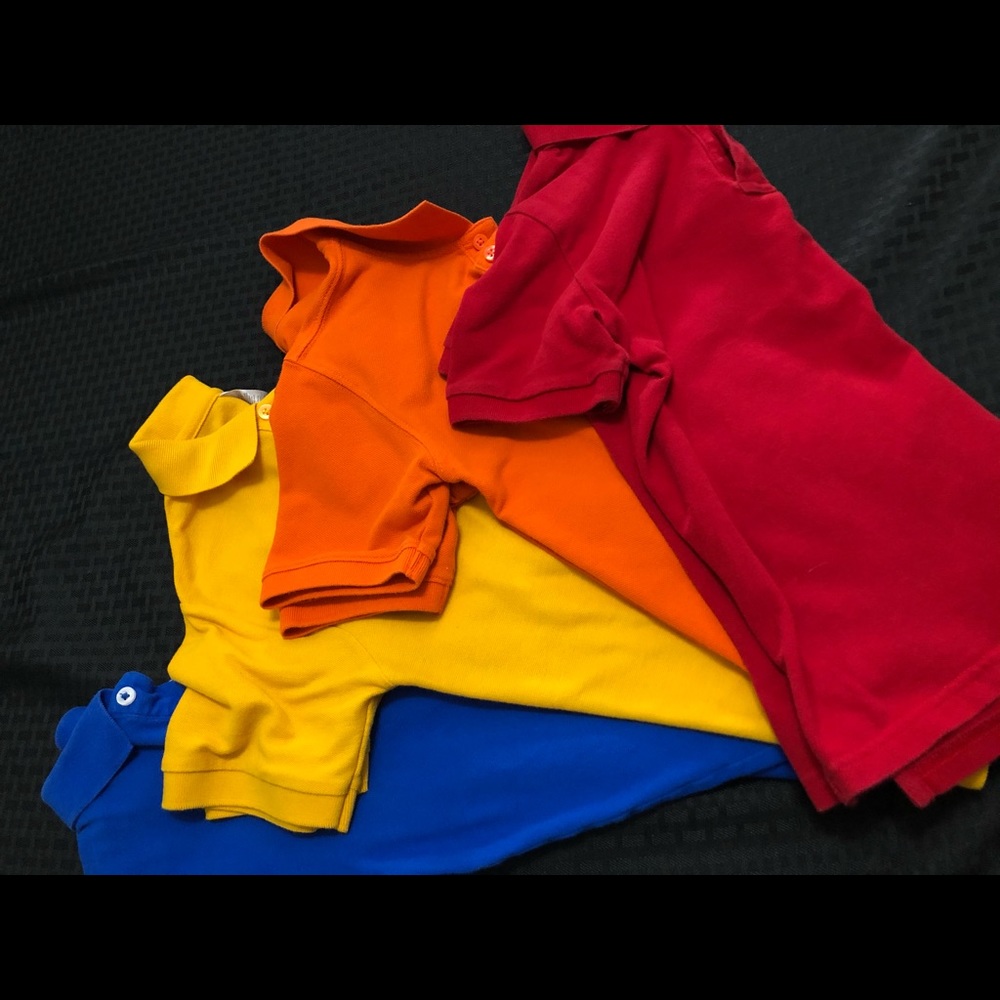 FOUR POLO SHIRTS